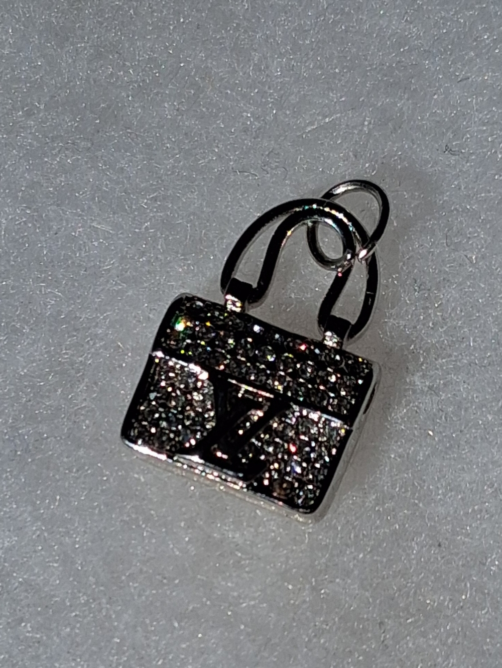 Sparkling Mini Handbag Charm